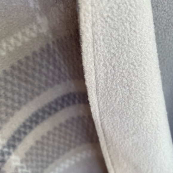 Studio Light Gray Plaid Cozy Wrap - Picture 7 of 7